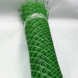 Решётка садовая заборная пластиковая рулон 1,525м ячейка 7070мм